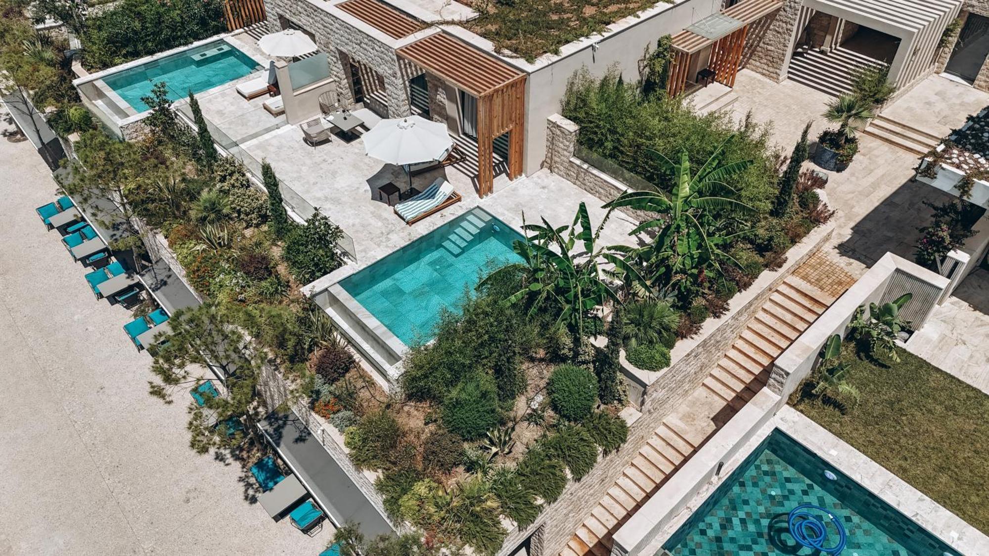 Drymades Inn Resort Dhërmi Exterior foto